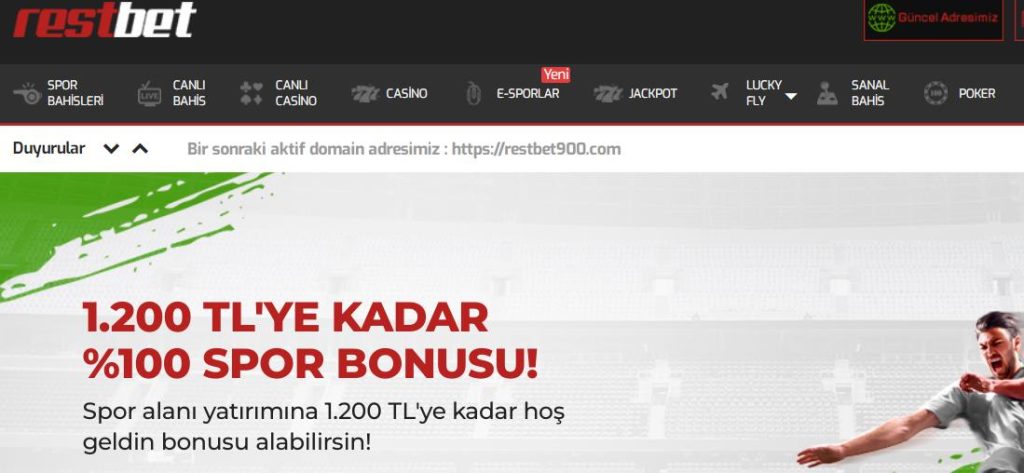 Restbet Giriş Bilgilieri