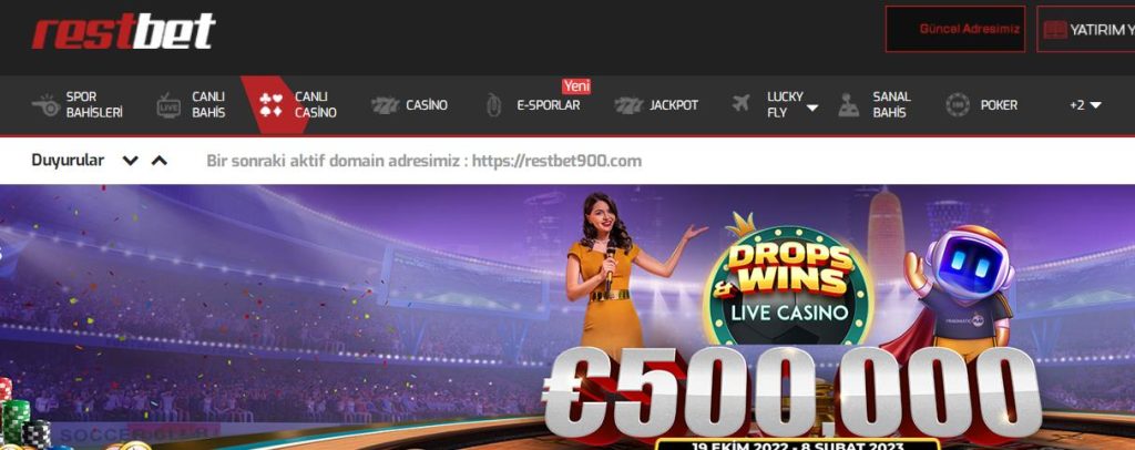 Restbet Canlı Casino
